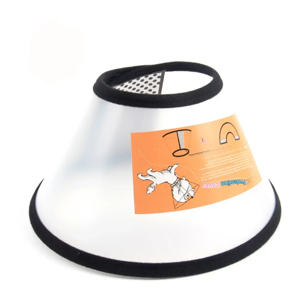 Pet Elizabethan Collar for Cat Dog Adjustable Recovery Pet Cone Anti-Lick Protective Collar Pet Post-operative Recovery Supplies