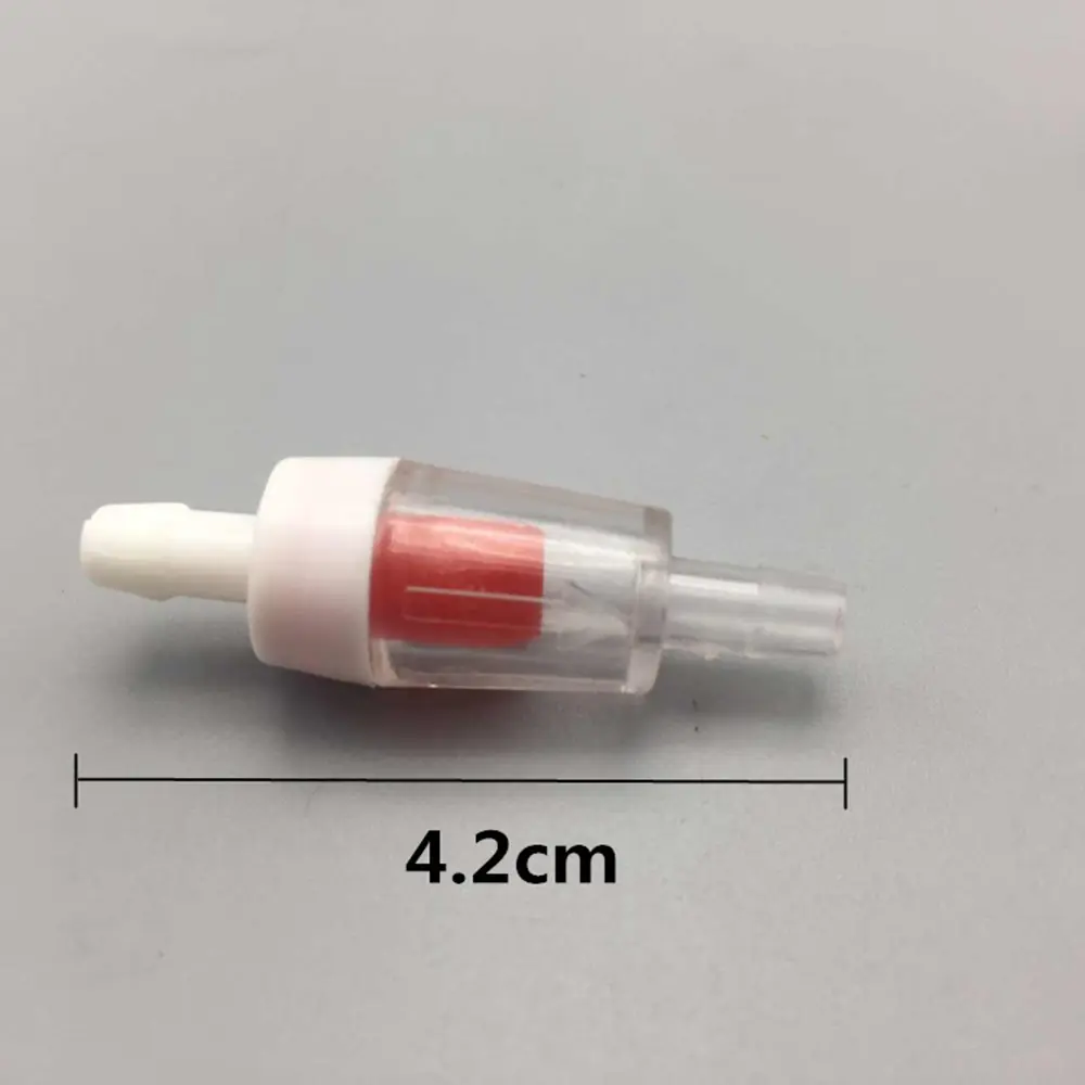 Aquarium Check Valve Plastic One Way Non-Return Air Pump Accessories for Fish Tank 4/6mm AirLine Tube with Enhanced Oxygen Flow