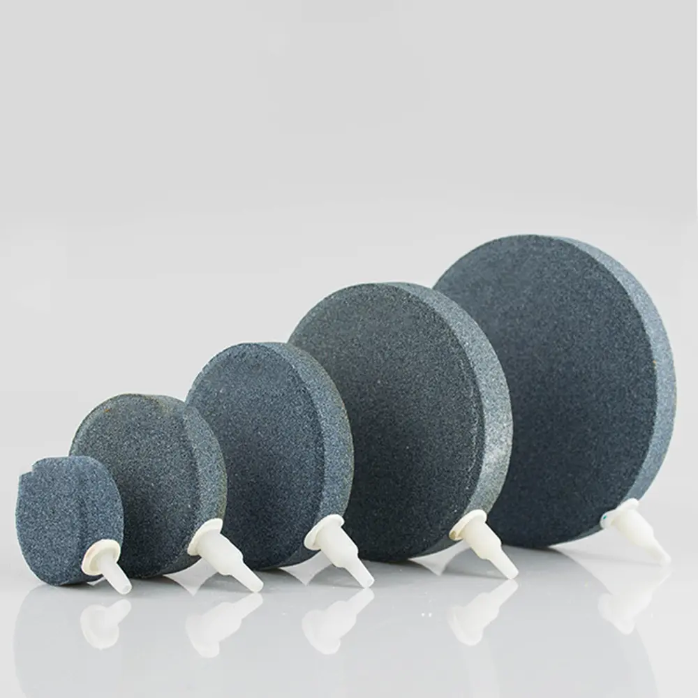 Aquarium Oxygen Disk Bubble Stone 60/40mm Efficient Air Delivery For Fish Tank Hydroponic Oxygen Diffuser