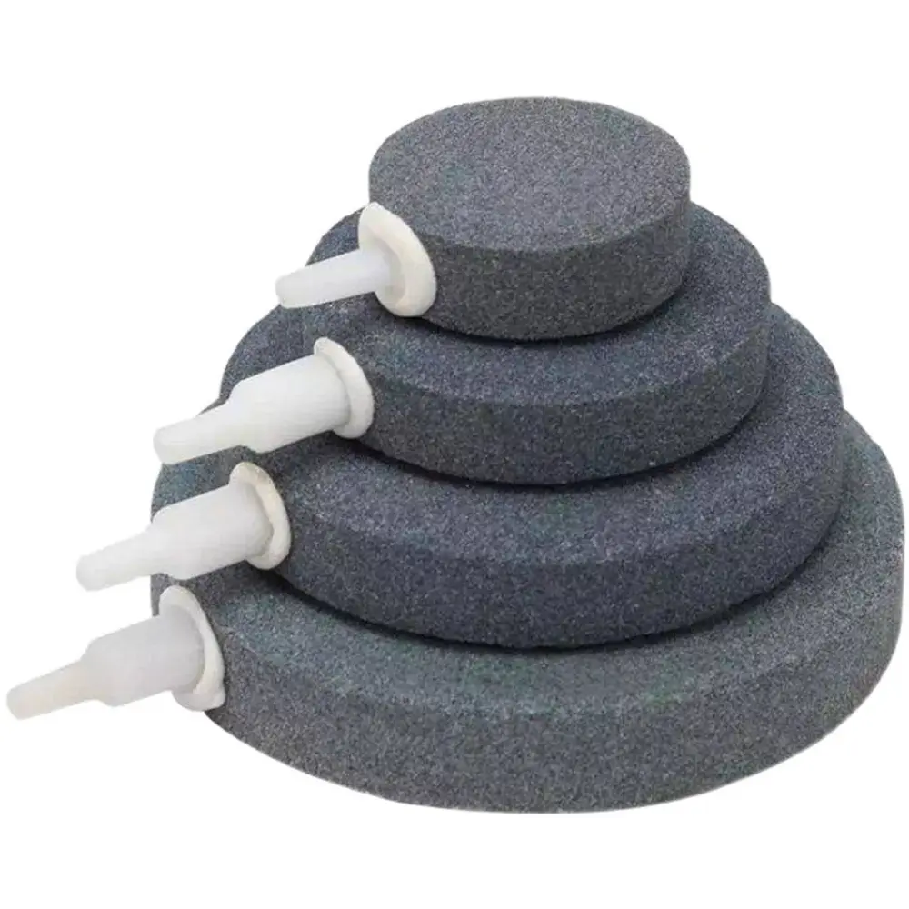 Aquarium Oxygen Disk Bubble Stone 60/40mm Efficient Air Delivery For Fish Tank Hydroponic Oxygen Diffuser