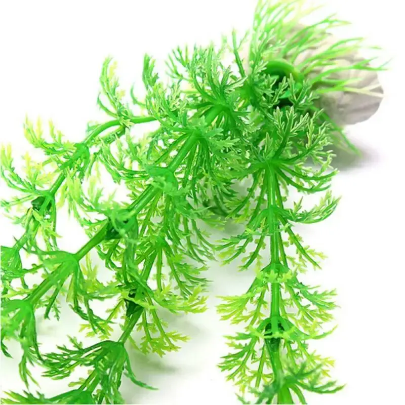 Aquarium Plants Decoration Artificial Green Waterweed Aquatic Plants Decor for Fish Tank Aquarium Accessories Decorations