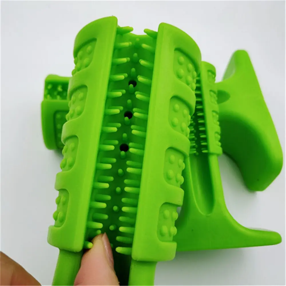 Dog & Pet Chew Toy Teeth Cleaning Oral Care Bite Resistant Toothbrush Stick Bad Breath Removable Supplies