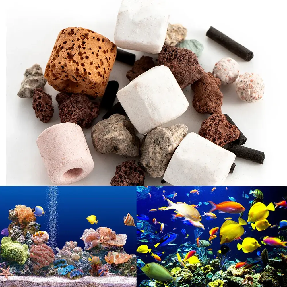 50g/100g Aquarium Filter Balls Biochemical Ball Filter Media for Aquarium Fish Tank Aquarium Bio Balls Filter Accessories