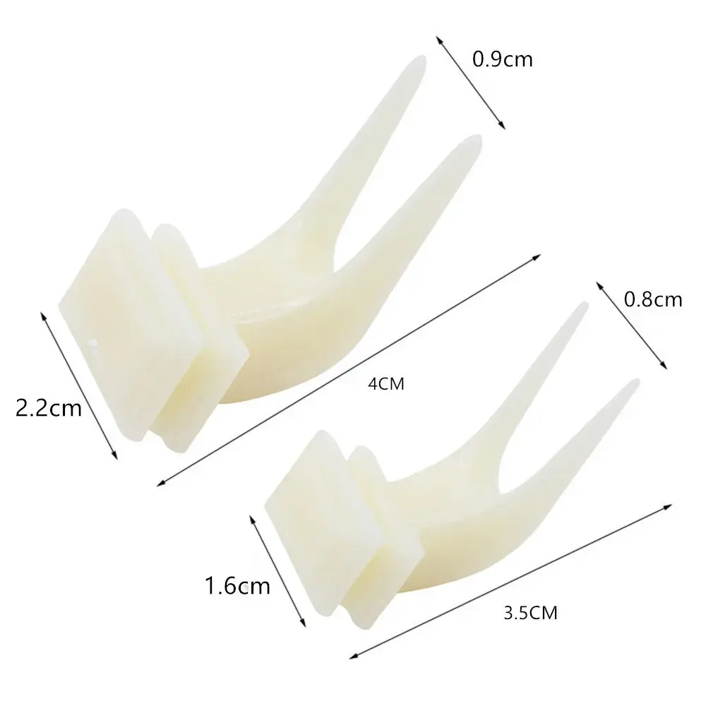 5pcs Durable Plastic Bird Fruit Forks - Hanging Parrot Food Holder for Cage Outdoor Window Feeder Birdcage Accessories