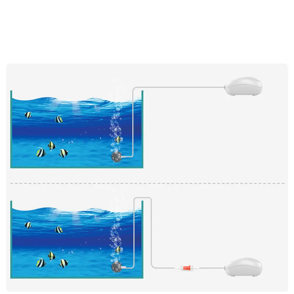 2pcs Plastic Check Valve For Aquarium Air Pump Non-Return 4mm AirLine Tube CO2 System Fish Tank