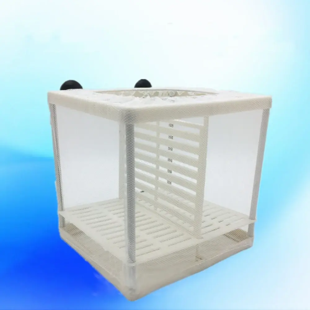 Aquarium Fish Breeding Breeder Box Baby Fish Hatchery Isolation Net Box Fish Tank Hanging Incubator Box Aquarium Supplies
