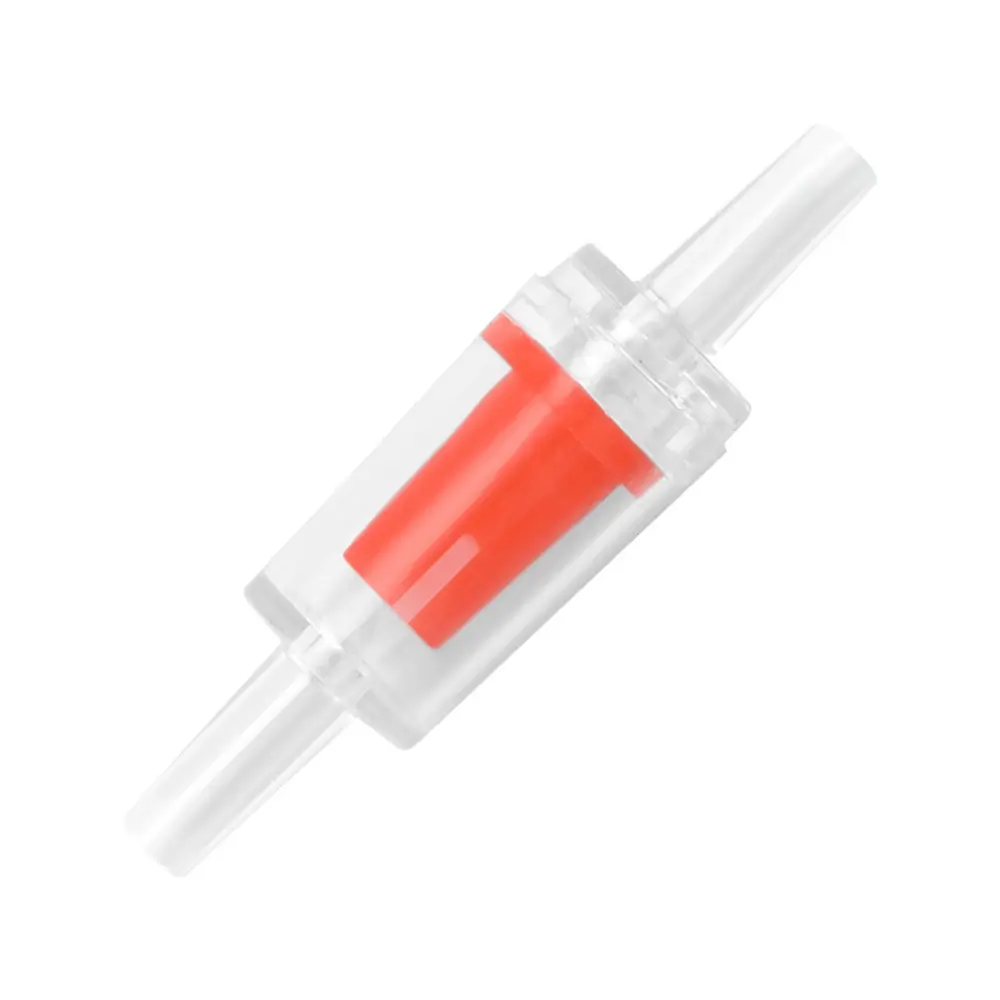 2pcs Plastic Check Valve For Aquarium Air Pump Non-Return 4mm AirLine Tube CO2 System Fish Tank