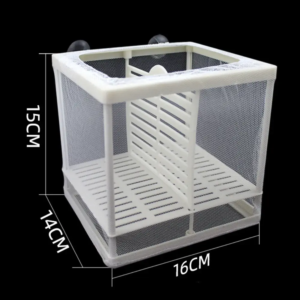 Aquarium Fish Breeding Breeder Box Baby Fish Hatchery Isolation Net Box Fish Tank Hanging Incubator Box Aquarium Supplies