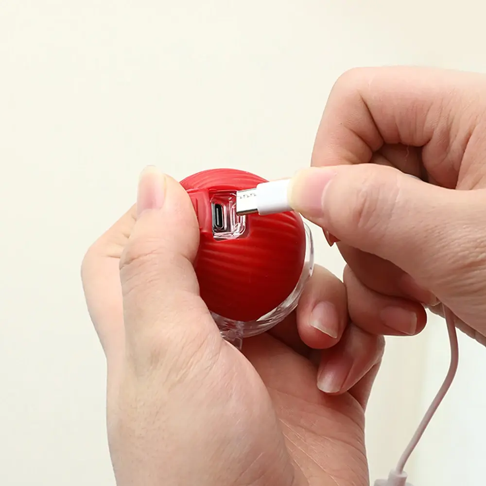 Cat Interactive Ball Toys 3 Mode Automatic Rolling Ball Faux Tail Rechargeable Smart Pet Electric Toy Training Imitate Mouse