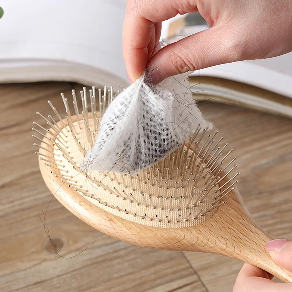 Japanese Airbag Comb Cleaning Sheet & Comb Cleaning Net Pet Comb Protection Paper for Effective Grooming Maintenance