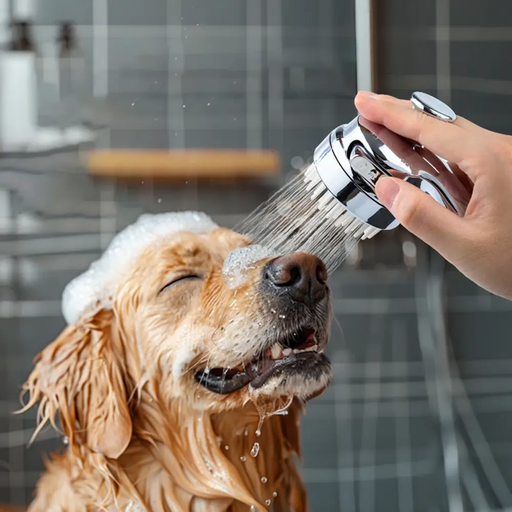 Cats Dogs Shower Head Pet Shower Head Bath Brush Comb Pet Washing Supply Accessories Sprinkler Dog Wash Massage Shower Supplies