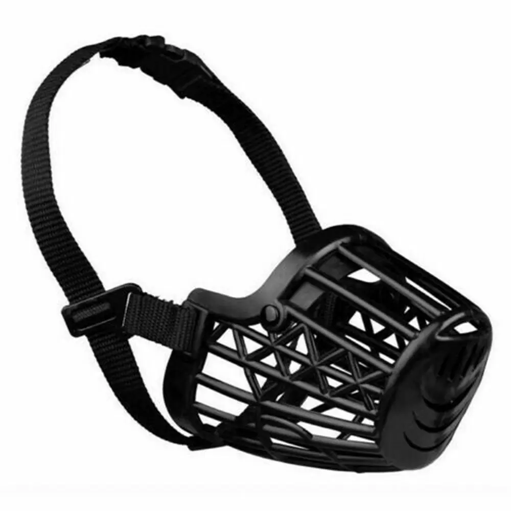 Breathable Soft Comfy Dogs Mouth Muzzle Mask Stop Biting Barking Chewing for Training and Safety for Small Medium Dogs
