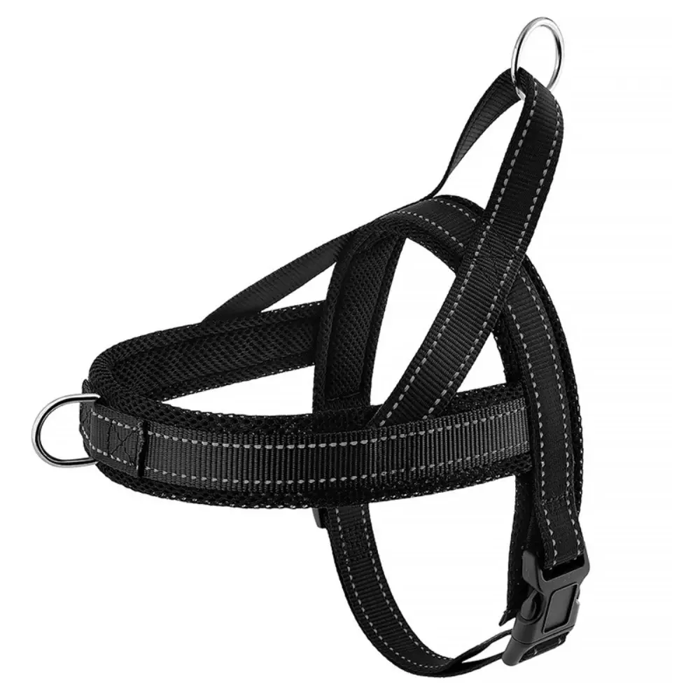 Soft Nylon Adjustable Dog Harnesses Pet Training Harnesses No Pull Dog Harness Vests for Small Medium Dog Bulldog Pet supplies