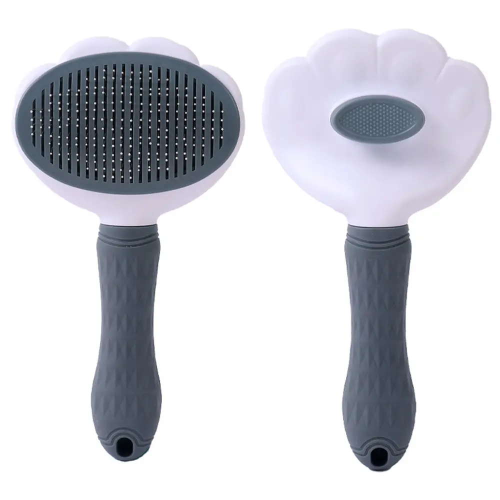 Self Cleaning Pet Hair Remover Brush Pet Dog Brush Cat Comb For Dogs Cats Grooming Tools Pets Dematting Comb Dogs Accessories
