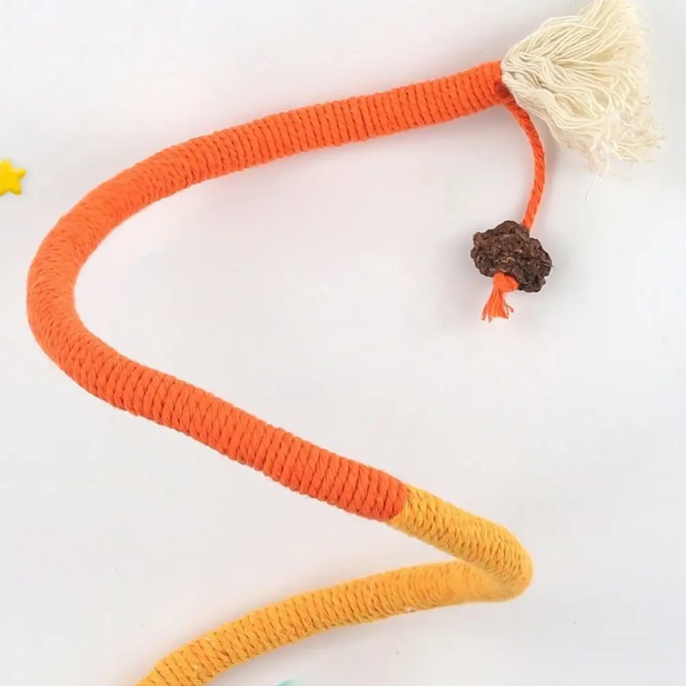 Cat Cotton Rope Interactive Molar Cat Toys Cat Chew Toys Pet Clean Mouth Kitten Play Toy Pet Supplies Accessories