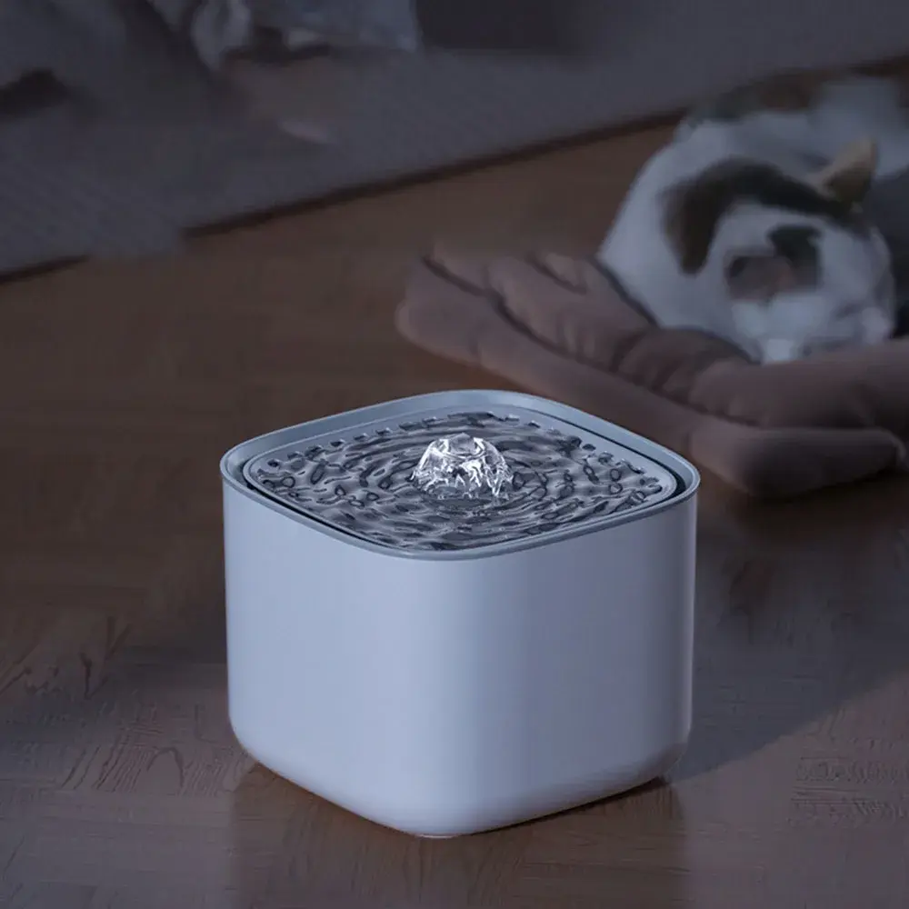 Automatic Pet Water Feeder 3L Large Capacity Circulating Filtering Cat Water Fountain USB Electric Pet Water Dispenser for Cat