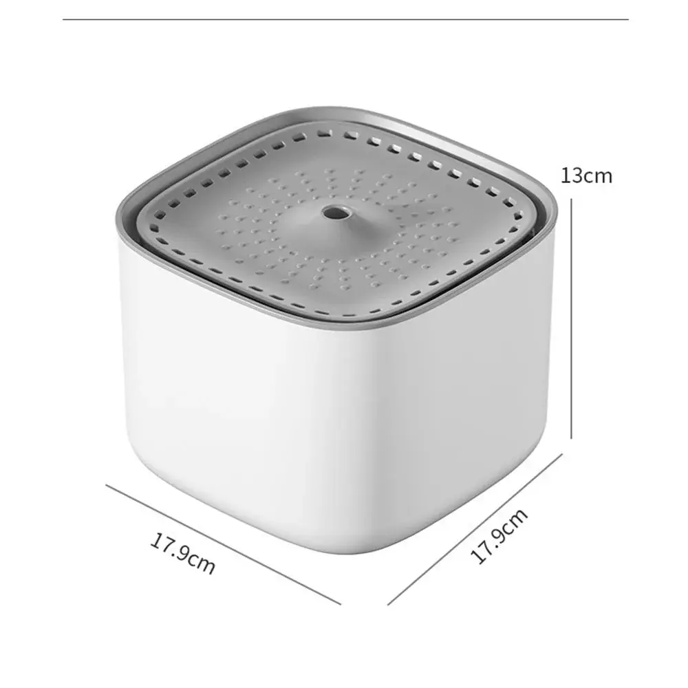 Automatic Pet Water Feeder 3L Large Capacity Circulating Filtering Cat Water Fountain USB Electric Pet Water Dispenser for Cat