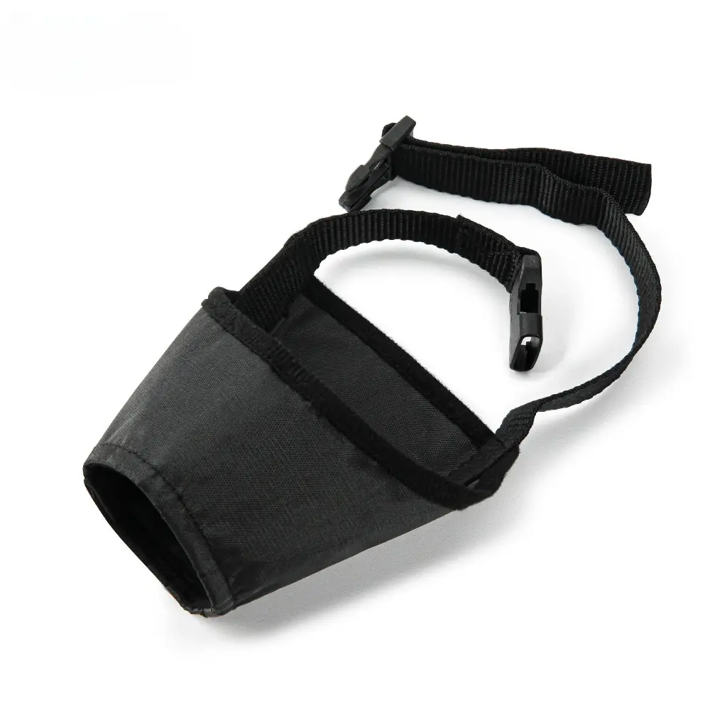 Anti Bite Barking Dog Muzzle Adjustable Soft Nylon Material Pet Muzzle Anti Pet Biting Outdoor Mask For Large Ferocious Dogs