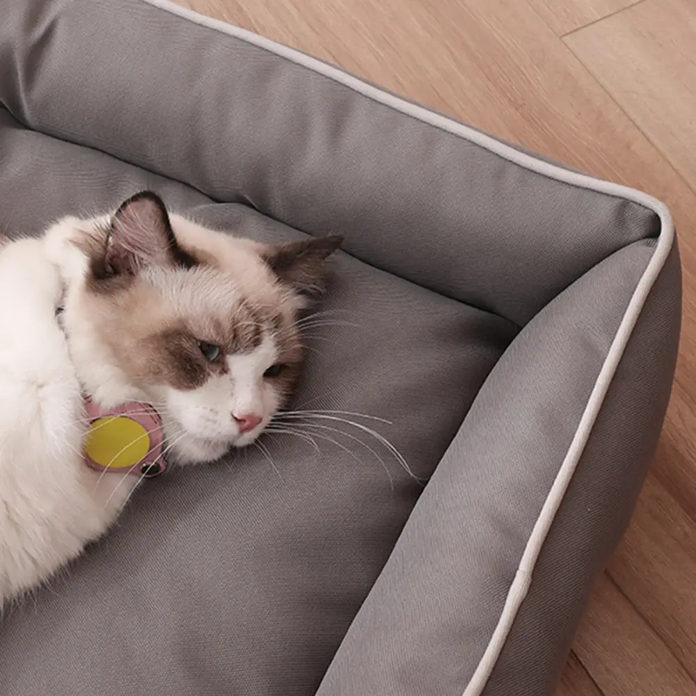 Dog Sofa Soft Square Pet Bed for Small Large Dogs Cats Thickened Waterproof Bite-resistant Dog Bed Pet House Sofa