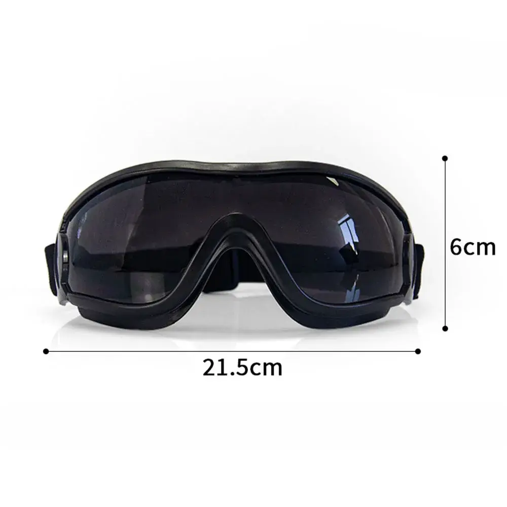 Dog Goggles Adjustable Dog Sunglasses Anti-UV Pet Sunglasses for Small Large Dogs Pet Eyewear Eye Protection Black Widely Used