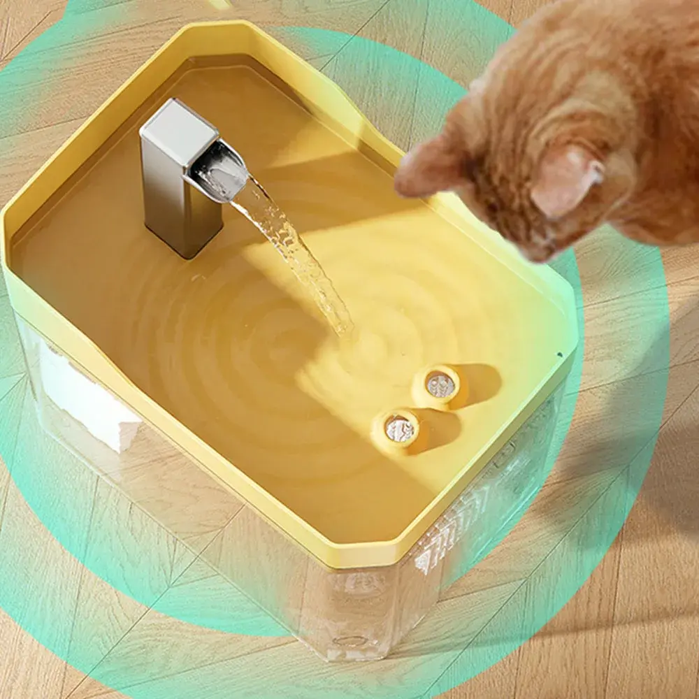 Cat Automatic Water Dispenser with Pump USB Large Capacity Cat Water Fountain Automatic Cyclic Filtering Silent Cat Water Bowl
