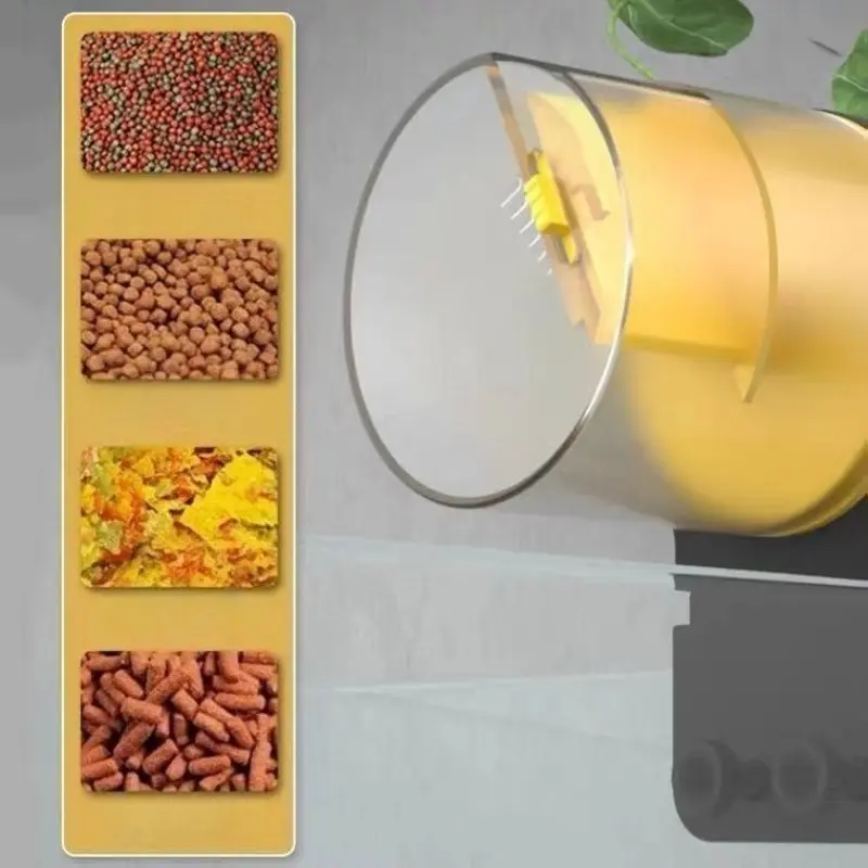 Intelligent Timing Automatic FeederAutomatic Fish Tank Feeder Aquarium Goldfish Feeder Large Capacity Goldfish Aquarium Feeder