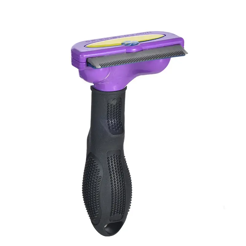 Pet Comb for Cat and Dog, Hair Removal Brush, Pet Grooming Tools, Shedding Trimmer,Mini Furmines , Puppy Cleaning Supplies