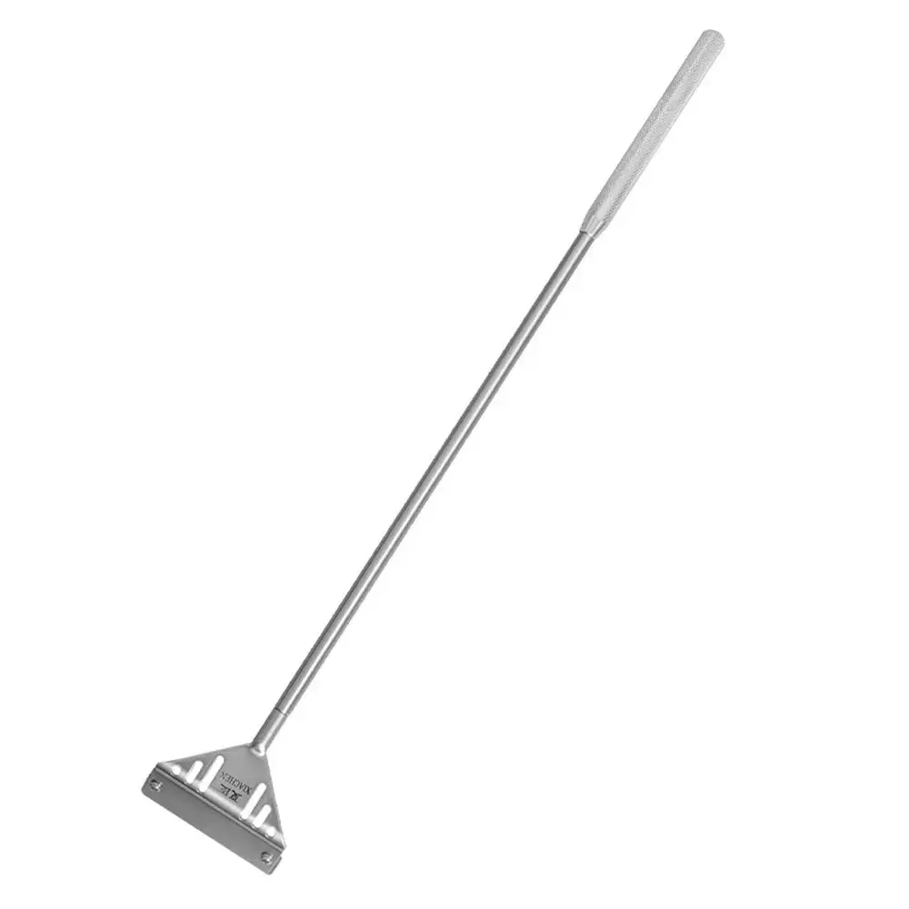 Aquarium Cleaning Tool Stainless Steel Fish Tank Algae Scraper Flat Sand Dual-use Glass Algae Removal Scraper Aquarium Cleaning