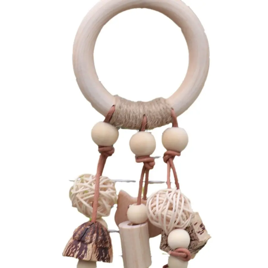 Hanging Parrot Bird Molar Toy Articles Parrot Bite Pet Bird Toy for Parrot Training Bird Swing Biting Toy