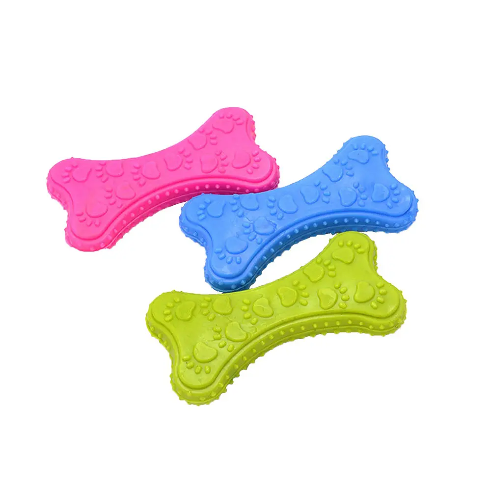 Pet Toys Rubber Resistance To Bite Dog Toy Teeth Cleaning Chew Training Toys Pet Supplies for Small Dogs Puppy Dogs