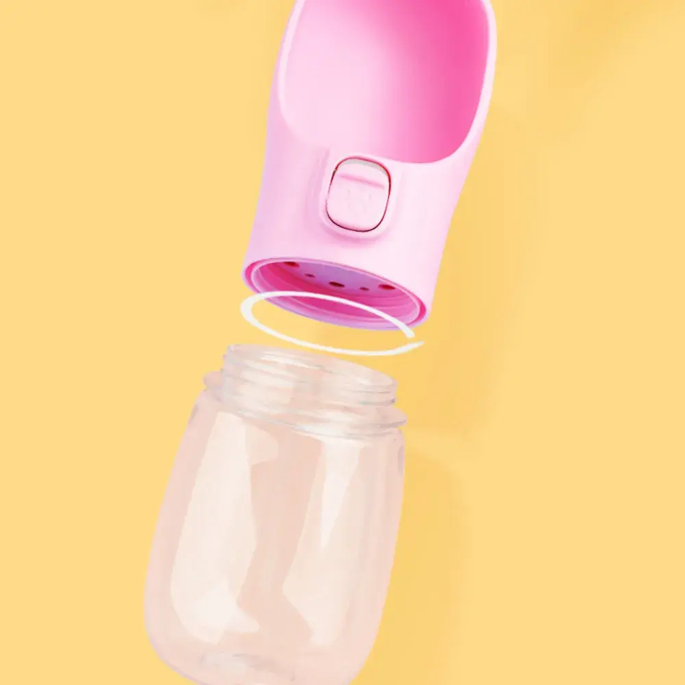 350ml/550ml Portable Pet Water Bottle For Small Large Dog Cat Outdoor Walking Travel Drinking Feeder Bowls Pet Supplies Tools