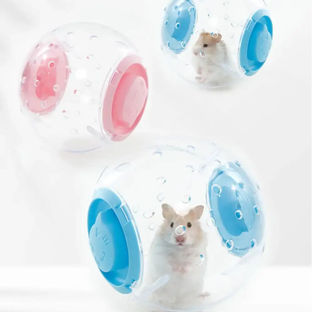 Creative Hamster Outdoor Carrying Ball Hamster Exercise Running Ball with Straps Small Pet Hamster Carrying Supplies