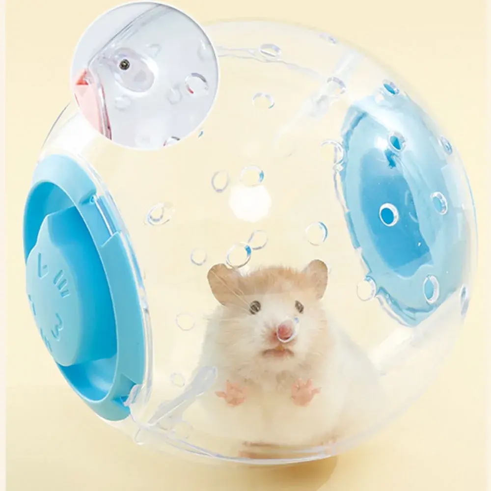 Creative Hamster Outdoor Carrying Ball Hamster Exercise Running Ball with Straps Small Pet Hamster Carrying Supplies