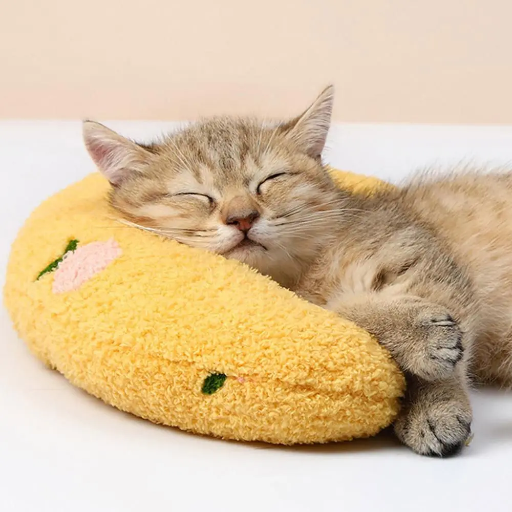 Pet Little Pillow Toys U-Shaped Neck Protector Deep Sleep for Puppy Kitten Pillow Dog Cat Headrest Sleeping Pillow Pet Supplies