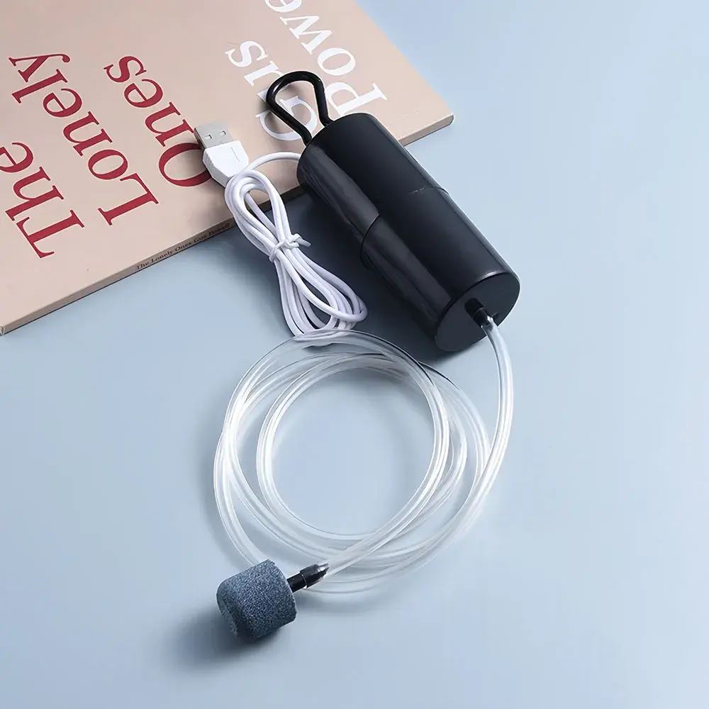 Aquarium Oxygen Air Pump Fish Tank USB Silent Air Compressor Aerator Portable Mini Small Oxygenator Aquarium Accessories