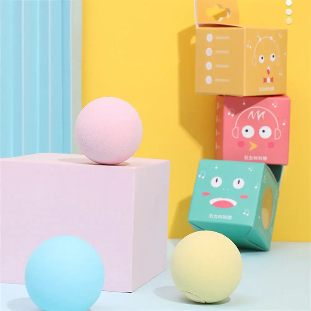 Pet Cat Toys Smart Interactive Ball Catnip Cat Training Toy Pet Playing Ball for Kitten Kitty Pet Squeaky Toy Supplies Products