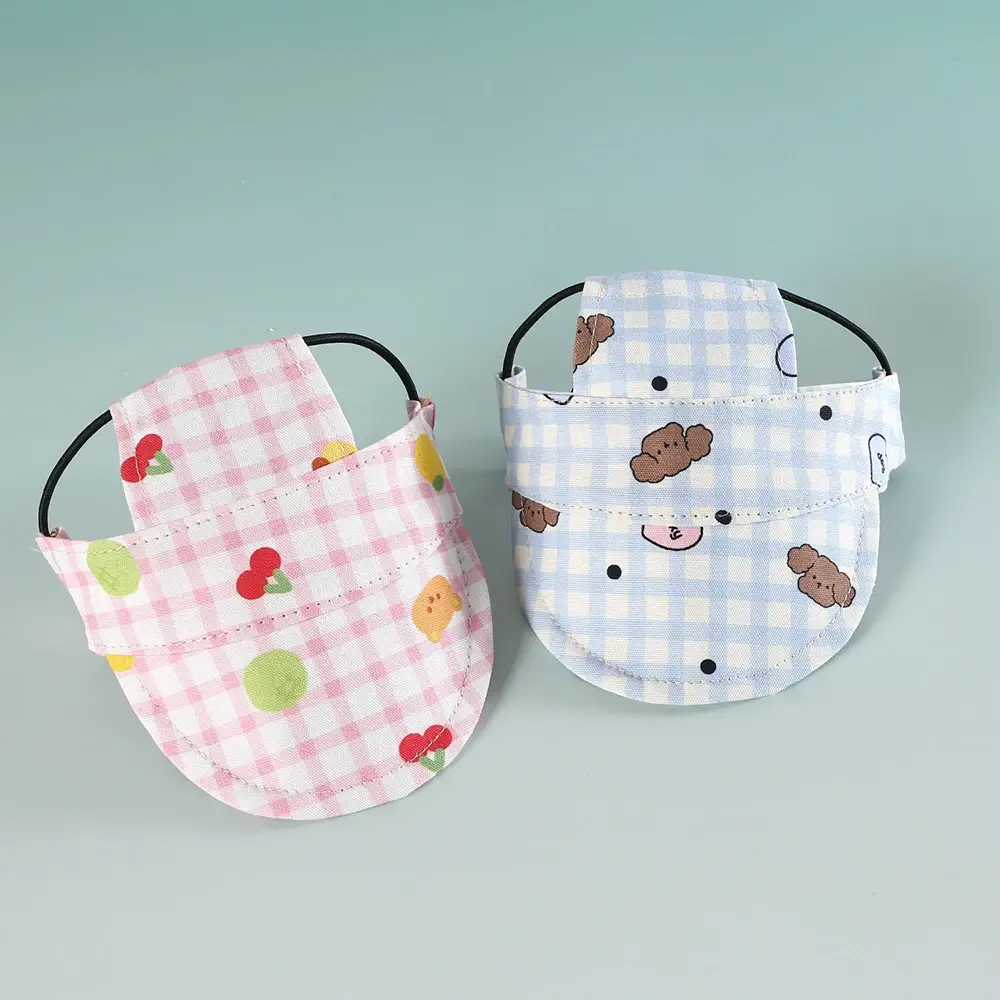 Pet Hat Summer Outdoor Dog Hat with Ear Holes Colorful Adjustable Baseball Cap for Small Medium Dogs Cats Pet Supplies