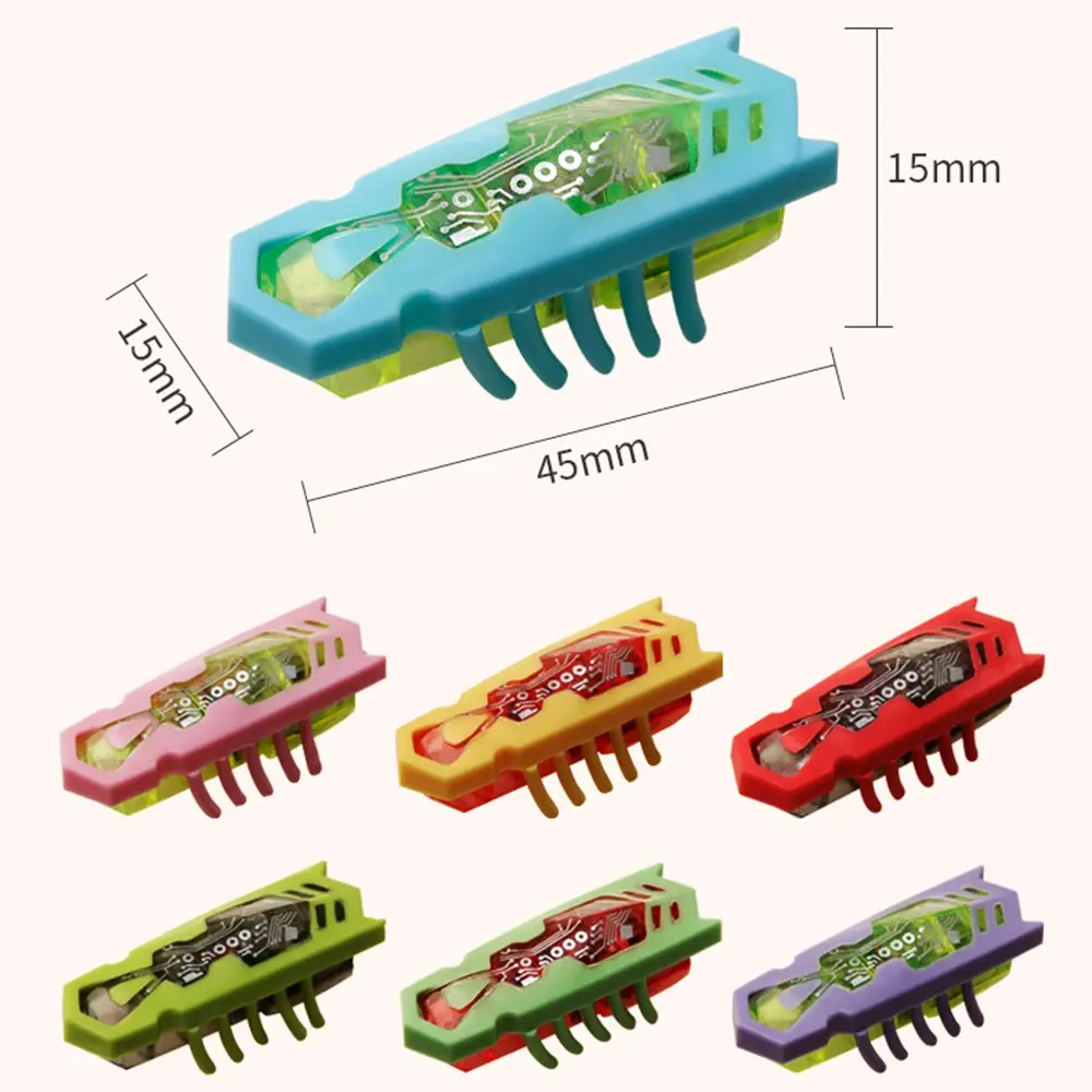 Pet Electronic Insect Mouse Toys for Cat Dog Automatic Flip Turns Electric Bug Cat Interactive Toy Pet Supplies