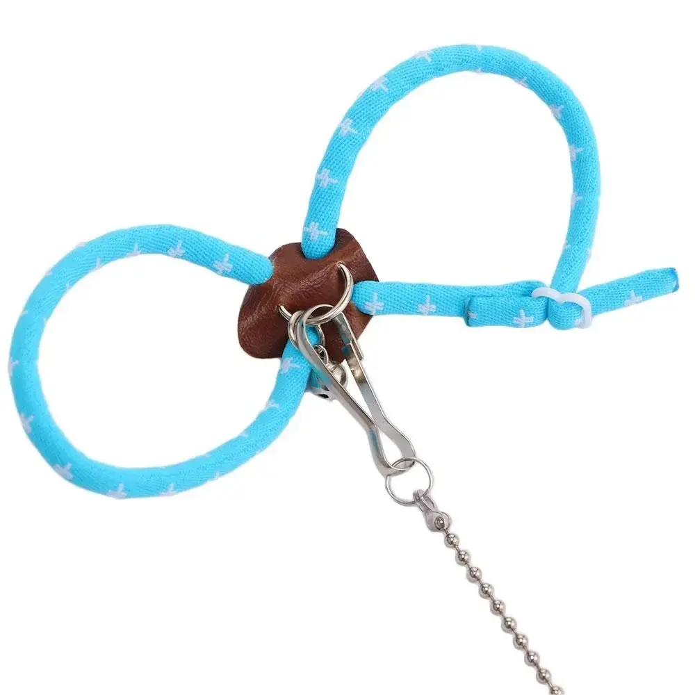 Hamster Traction Rope Adjustable Small Pet Soft Strap Leash Bird Parrot Mouse Hamster Ferret Rat Small Pet Leash Leash