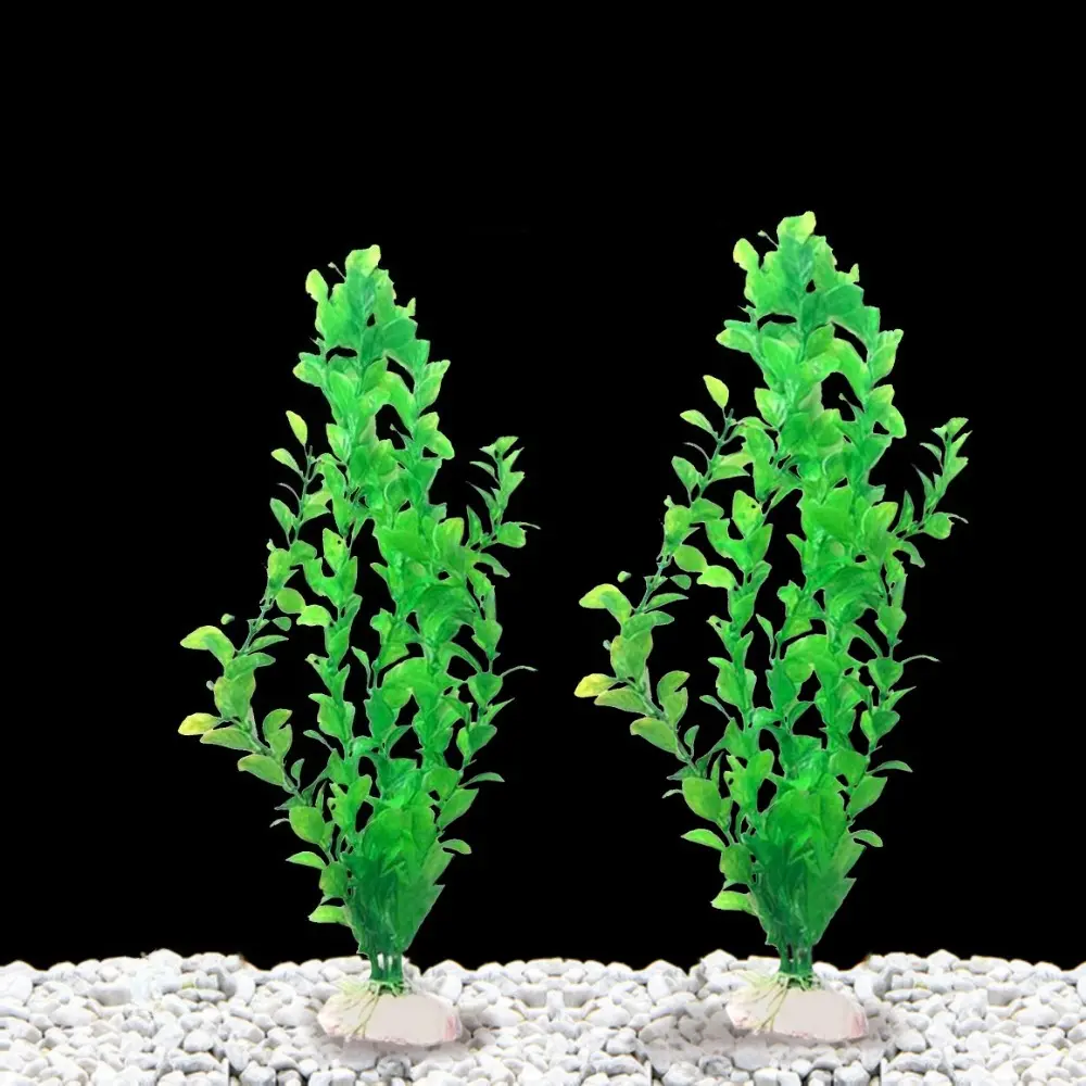 Artificial Aquarium Plants Realistic Underwater Weeds Green Purple Vibrant Fish Tank Decor Safe Non-Toxic