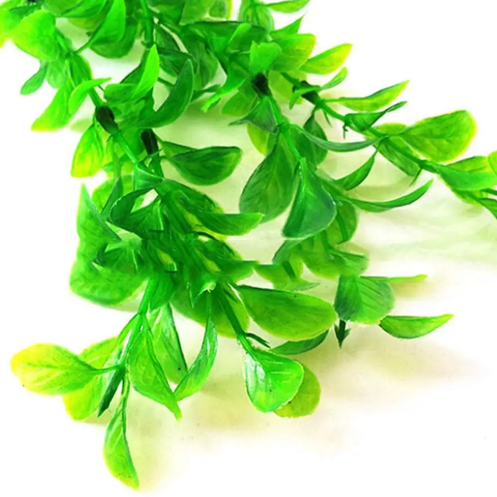 Artificial Aquarium Plants Realistic Underwater Weeds Green Purple Vibrant Fish Tank Decor Safe Non-Toxic