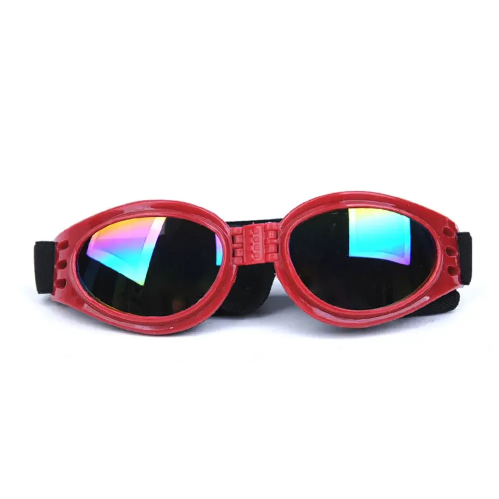 Adjustable Dog Goggles Foldable Prevent UV Pet Glasses for Small Medium Dog Cat Puppy Sunglasses Pet Photo Props Dog Accessories
