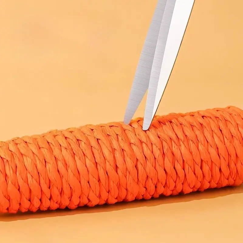 Carrot Sound Cat Toy Bite Resistant Paper Rope Scratcher Clean Teeth Interactive Play Cat Carrot Chew Toy for Cat Pet Products