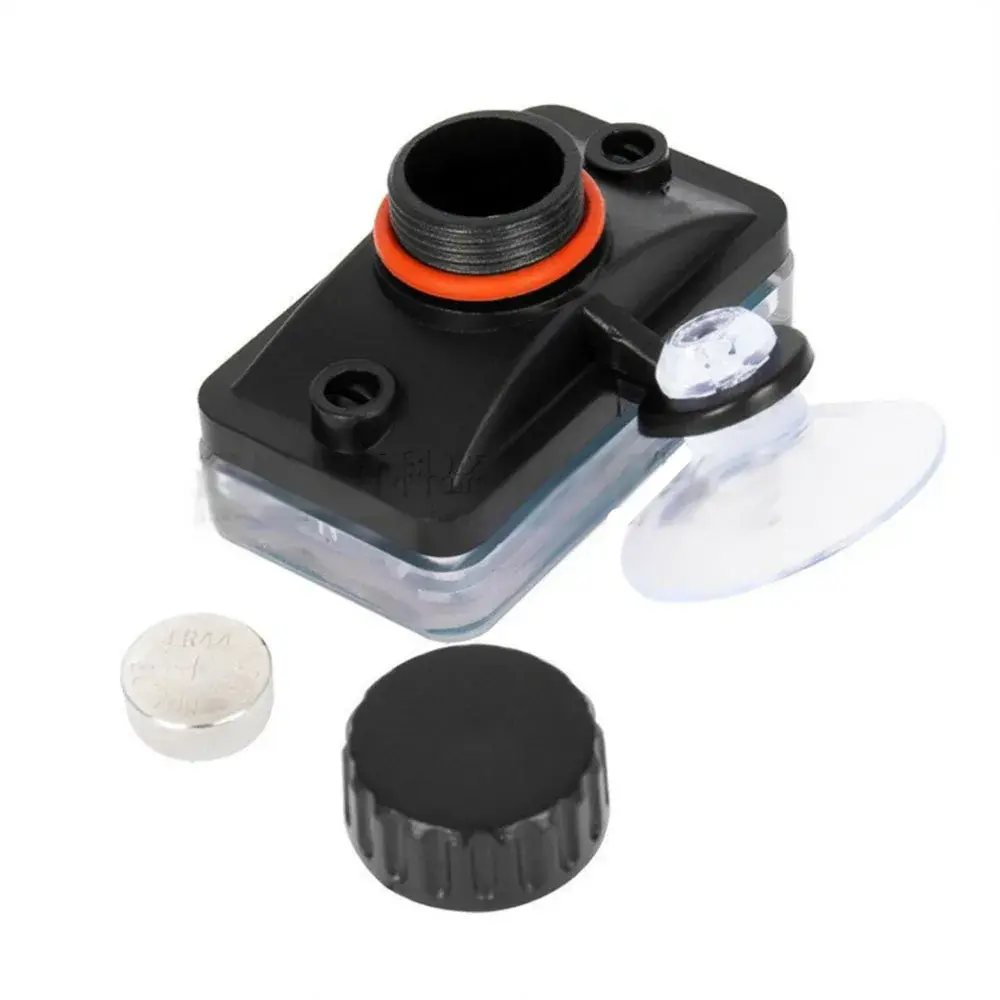 Aquarium LCD Digital Thermometer Diving Fish Tank Thermometer with Suction Cup Waterproof Electronic Water Temperature Tester