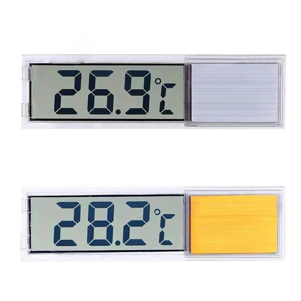 Aquarium Electronic Thermometer LCD Digital Fish Tank Thermometer Water Temperature Measuring Instrument Aquarium Accessories