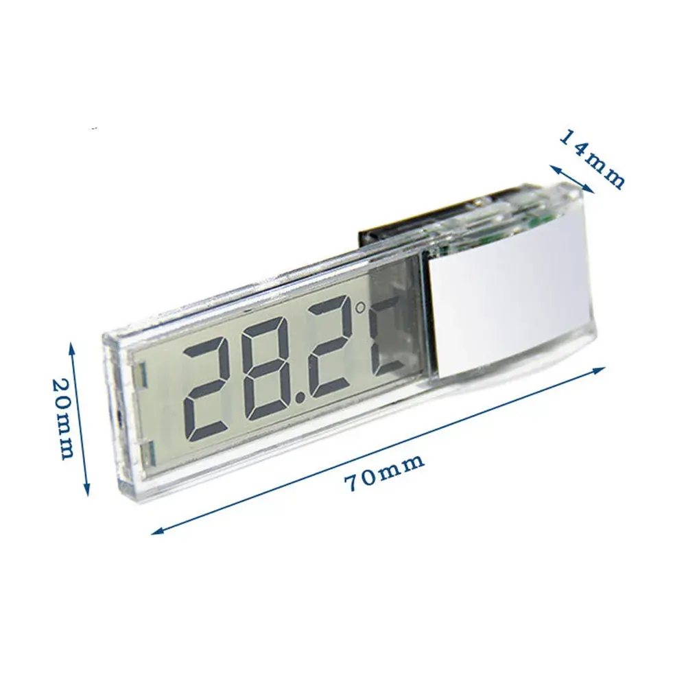 Aquarium Electronic Thermometer LCD Digital Fish Tank Thermometer Water Temperature Measuring Instrument Aquarium Accessories