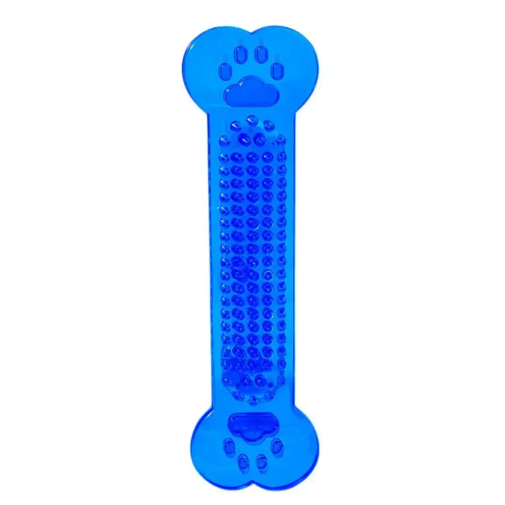 Dog Toys Rubber Bone Shape Teeth Cleaning Molars Chew Toys for Small Medium Dogs Puppy Toothbrush Dental Teeth Toys Pet Supplies