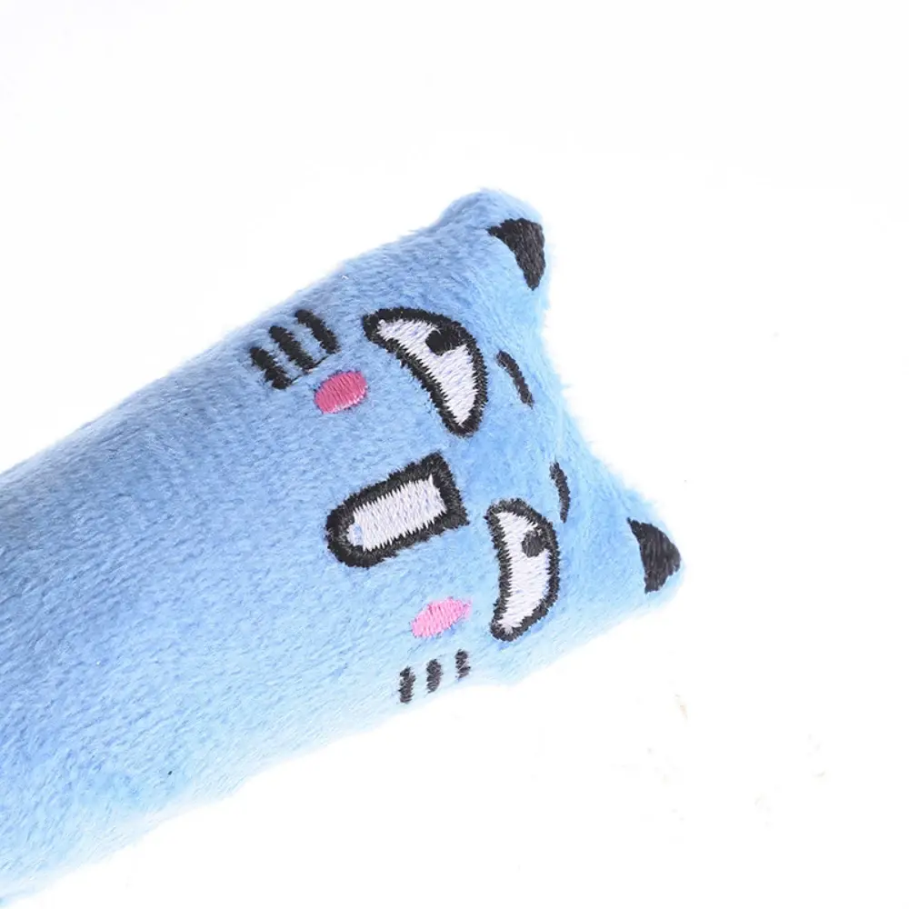 Cat Plush Toy Rustle Sound Catnip Toy for Cat Cute Funny Interactive Plush Catnip Cat Toy Kitten Grinding Teeth Pet Supplies