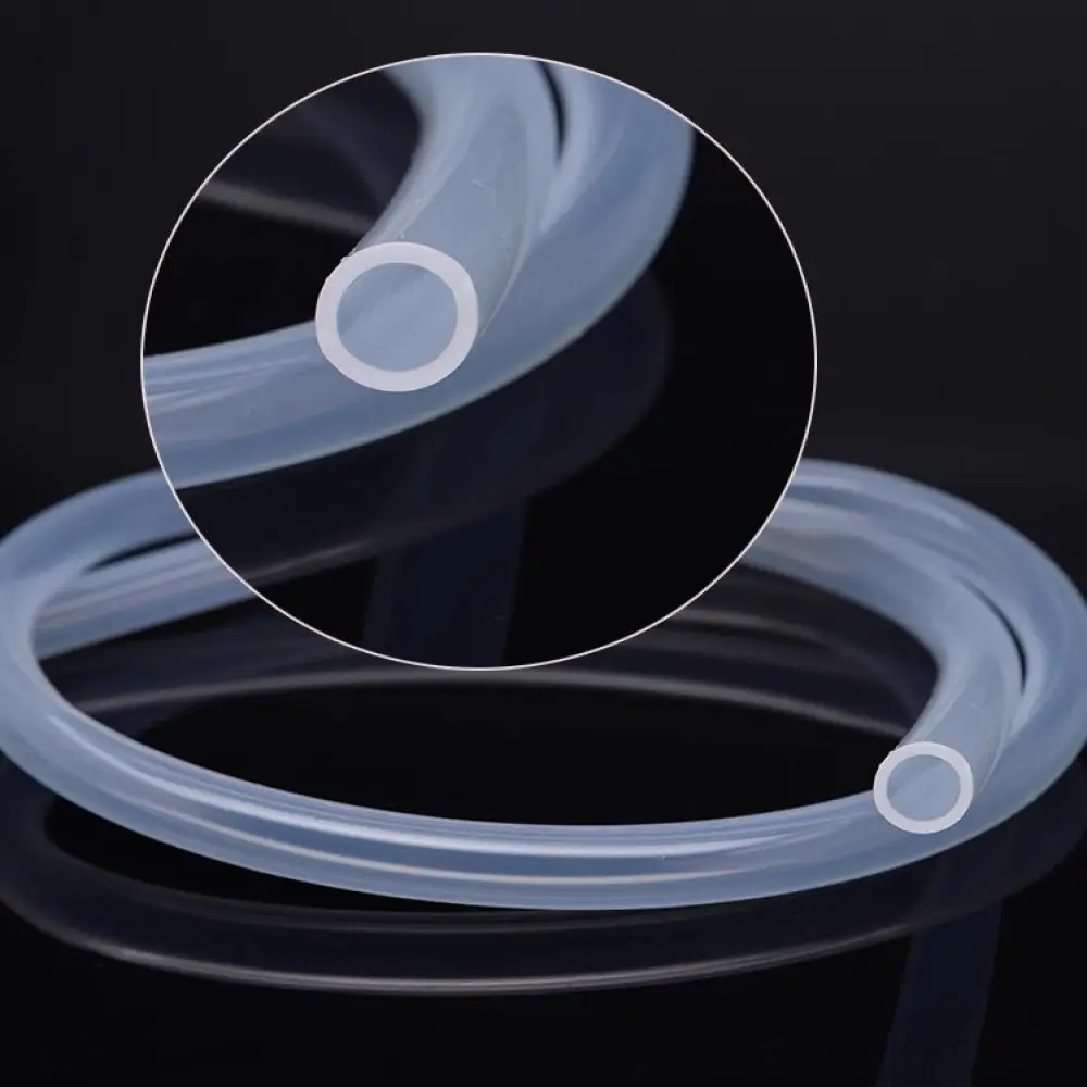 Aquarium Oxygen Pump Silicone Hose, Fish Tank Pond Pump, Air Bubble Stone Tube,  Food Grade Material for Safe Use