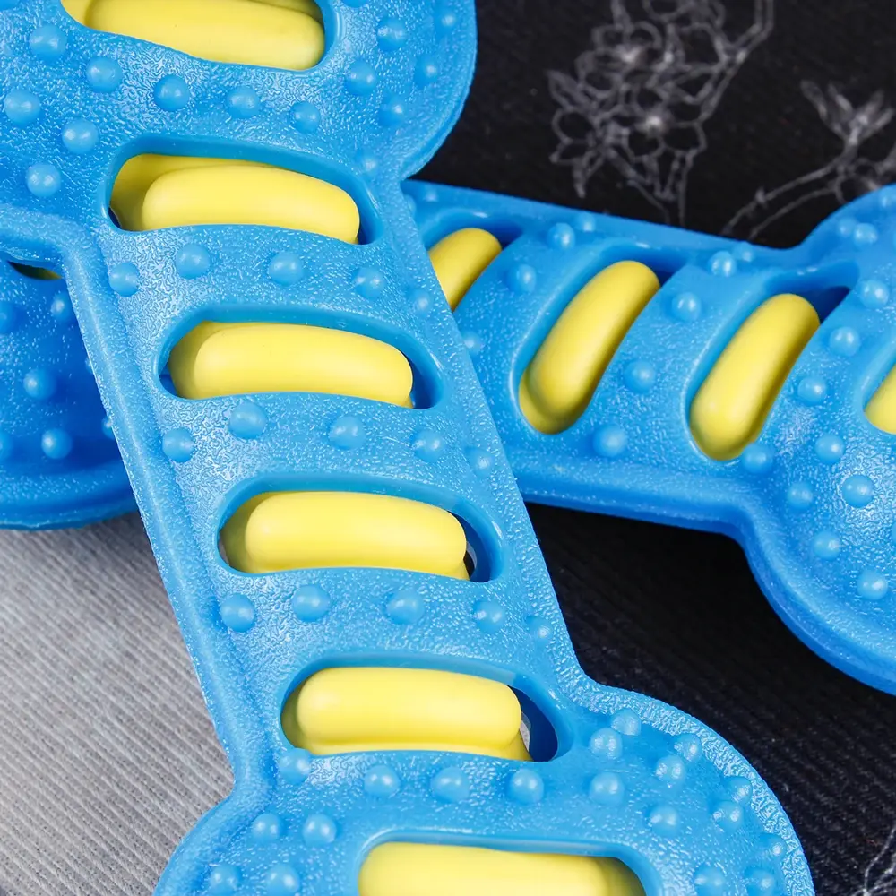 Pet Dog Teeth Cleaning Molar Stick Chew Toys Rubber Bone Toy Puppy Interactive Stick Dog Chew Bite Toys Pet Supplies